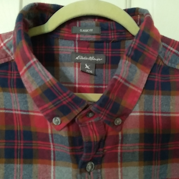 EDDIE BAUR CLASSIC FIT MENS SZ T2XL 100% COTTON FLANNEL - Picture 2 of 10